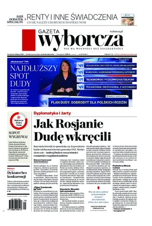 Gazeta Wyborcza Białystok 165/2020