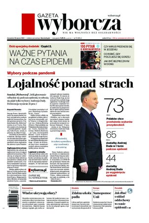 Gazeta Wyborcza Kielce 72/2020