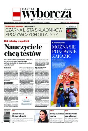 Gazeta Wyborcza Kraków 199/2020