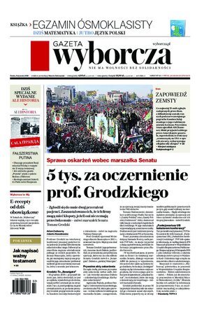 Gazeta Wyborcza Łódź 5/2020