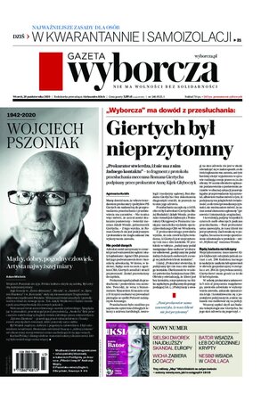 Gazeta Wyborcza Olsztyn 246/2020