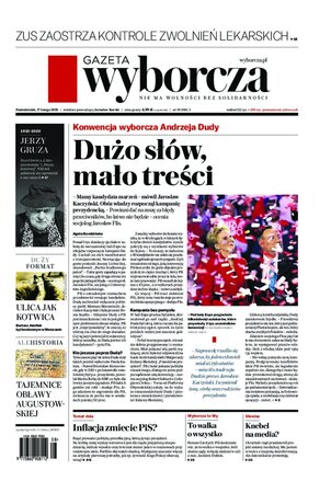 Gazeta Wyborcza Olsztyn 39/2020