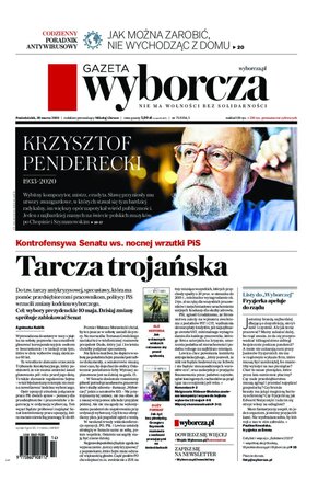 Gazeta Wyborcza Olsztyn 75/2020