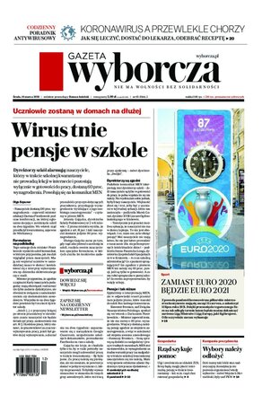 Gazeta Wyborcza Poznań 65/2020