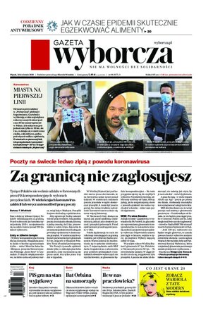 Gazeta Wyborcza Poznań 96/2020