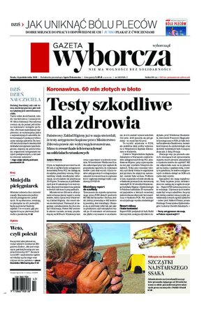 Gazeta Wyborcza Stołeczna 241/2020