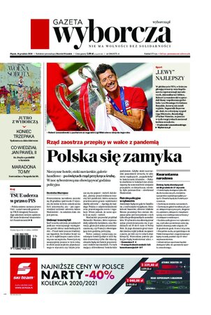 Gazeta Wyborcza Zielona Góra i Gorzów Wielkopolski 296/2020