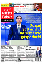 Gazeta Polska Codziennie 84/2020