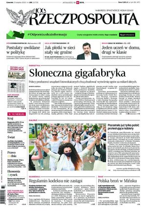Rzeczpospolita 189/2020