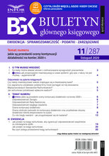 Biuletyn Głównego Księgowego 11/2020