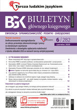 Biuletyn Głównego Księgowego 6/2020