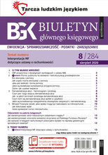 Biuletyn Głównego Księgowego 8/2020