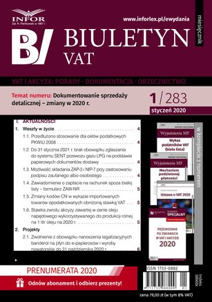 Biuletyn VAT 1/2020