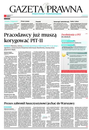 Dziennik Gazeta Prawna 12/2020