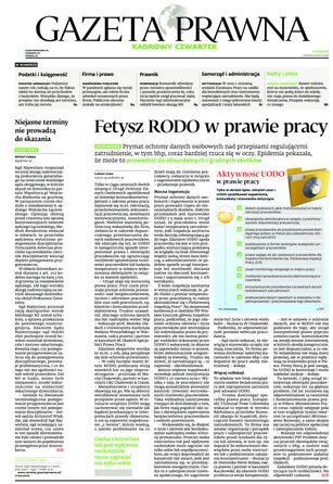 Dziennik Gazeta Prawna 172/2020