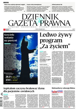 Dziennik Gazeta Prawna 216/2020