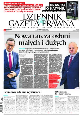 Dziennik Gazeta Prawna 70/2020