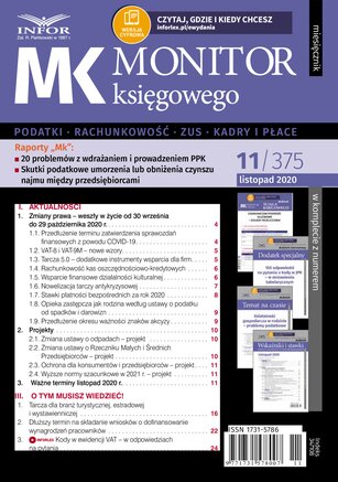 Monitor Księgowego 11/2020