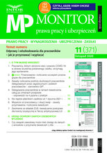 Monitor Prawa Pracy i Ubezpieczeń 11/2020