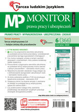 Monitor Prawa Pracy i Ubezpieczeń 6/2020