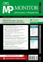 Monitor Prawa Pracy i Ubezpieczeń 9/2020