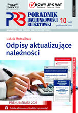 Poradnik Rachunkowości Budżetowej 10/2020
