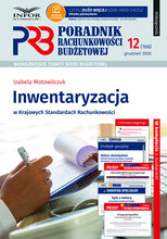 Poradnik Rachunkowości Budżetowej 12/2020