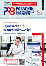 Poradnik Rachunkowości Budżetowej 5/2020
