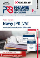 Poradnik Rachunkowości Budżetowej 9/2020