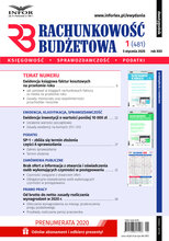 Rachunkowość Budżetowa 1/2020