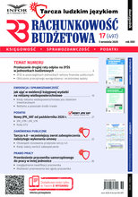 Rachunkowość Budżetowa 17/2020