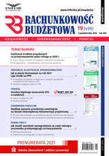 Rachunkowość Budżetowa 19/2020