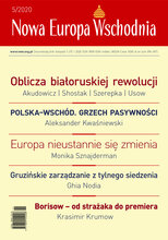 Nowa Europa Wschodnia 5/2020