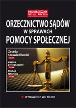 Orzecznictwo sądów w sprawach pomocy społecznej 2/2020