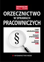 Orzecznictwo w sprawach pracowniczych 3/2020