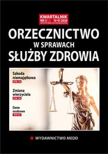 Orzecznictwo w sprawach służby zdrowia 2/2020
