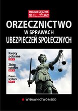 Orzecznictwo w sprawach ubezpieczeń społecznych 3/2020
