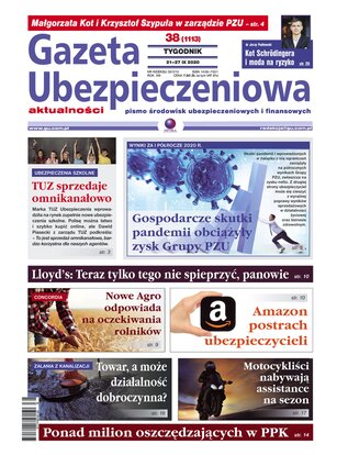 Gazeta Ubezpieczeniowa 38/2020