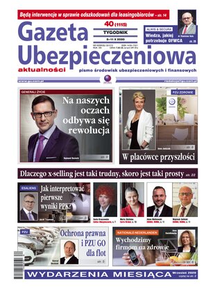 Gazeta Ubezpieczeniowa 40/2020