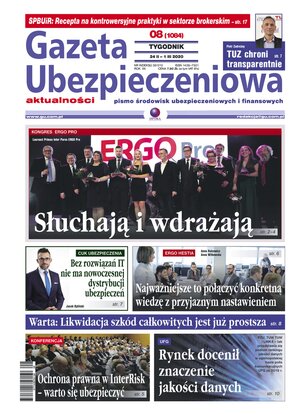 Gazeta Ubezpieczeniowa 8/2020