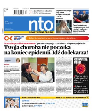 Nowa Trybuna Opolska 111/2020