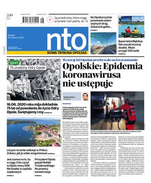 Nowa Trybuna Opolska 139/2020