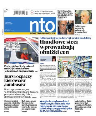 Nowa Trybuna Opolska 153/2020
