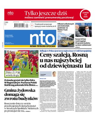 Nowa Trybuna Opolska 168/2020
