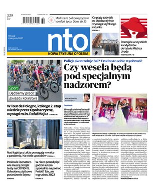 Nowa Trybuna Opolska 181/2020