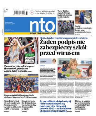 Nowa Trybuna Opolska 209/2020