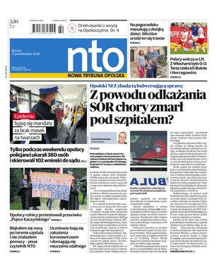 Nowa Trybuna Opolska 240/2020