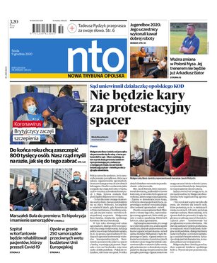 Nowa Trybuna Opolska 288/2020