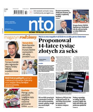 Nowa Trybuna Opolska 291/2020