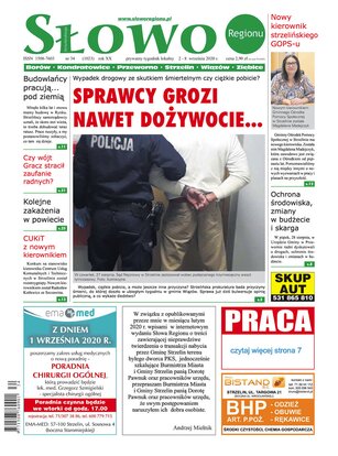 Słowo Regionu Strzelińskiego 34/2020